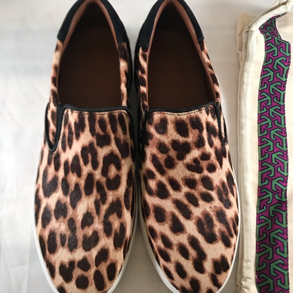 Tory Burch Leopard Slip on Size 10 - Picture 3 of 9
